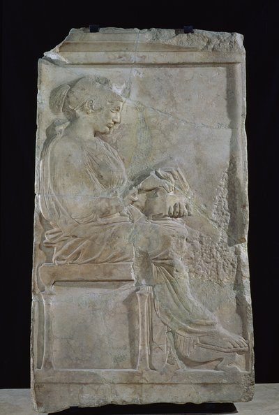 Stele of Philis, Daughter of Cleomenes, King of Sparta by Greek